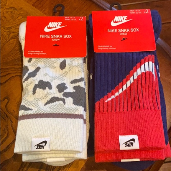 Nike Other - Nike SNKR Sox Mens Crew 2-2pks NIP